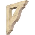thumbnail image 1 of Ekena Millwork 6"W x 38"D x 44"H Funston Traditional Rough Sawn Bracket, Douglas Fir, 1 of 4