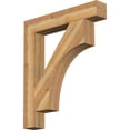 thumbnail image 1 of Ekena Millwork 6"W x 38"D x 44"H Westlake Block Rough Sawn Bracket, Western Red Cedar, 1 of 25
