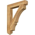 thumbnail image 1 of Ekena Millwork 6"W x 38"D x 46"H Balboa Arts & Crafts Rough Sawn Bracket, Western Red Cedar, 1 of 4