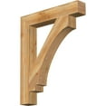 thumbnail image 1 of Ekena Millwork 6"W x 38"D x 46"H Imperial Block Rough Sawn Bracket, Western Red Cedar, 1 of 4