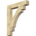 thumbnail image 1 of Ekena Millwork 6"W x 38"D x 46"H Merced Block Rough Sawn Bracket, Douglas Fir, 1 of 4