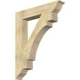 thumbnail image 1 of Ekena Millwork 6"W x 38"D x 46"H Merced Traditional Rough Sawn Bracket, Douglas Fir, 1 of 4