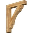 thumbnail image 1 of Ekena Millwork 6"W x 38"D x 46"H Olympic Block Rough Sawn Bracket, Western Red Cedar, 1 of 4