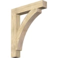thumbnail image 1 of Ekena Millwork 6"W x 38"D x 46"H Thorton Block Rough Sawn Bracket, Douglas Fir, 1 of 4