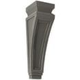 thumbnail image 1 of Ekena Millwork 6"W x 4"D x 11"H Alpine Wood Vintage Decor Corbel, Reclaimed Grey, 1 of 6