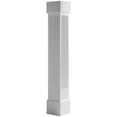 thumbnail image 1 of Ekena Millwork 6"W x 4'H Craftsman Classic Square Non-Tapered Fluted Column w/ Standard Capital & Base, 1 of 5
