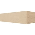 thumbnail image 1 of Ekena Millwork 6"W x 4"H x 16"L Block Woodgrain TimberThane Rafter Tail, Primed Tan, 1 of 6
