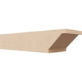 thumbnail image 1 of Ekena Millwork 6"W x 4"H x 20"L Burlington Woodgrain TimberThane Rafter Tail, Primed Tan, 1 of 6