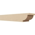 thumbnail image 1 of Ekena Millwork 6"W x 4"H x 24"L Alpine Woodgrain TimberThane Rafter Tail, Primed Tan, 1 of 6