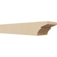 thumbnail image 1 of Ekena Millwork 6"W x 4"H x 24"L Monterey Woodgrain TimberThane Rafter Tail, Primed Tan, 1 of 6