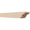thumbnail image 1 of Ekena Millwork 6"W x 4"H x 28"L Mediterranean Woodgrain TimberThane Rafter Tail, Primed Tan, 1 of 6