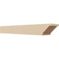 thumbnail image 1 of Ekena Millwork 6"W x 4"H x 32"L Burlington Woodgrain TimberThane Rafter Tail, Primed Tan, 1 of 6