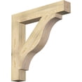 thumbnail image 1 of Ekena Millwork 6"W x 40"D x 40"H Funston Block Rough Sawn Bracket, Douglas Fir, 1 of 4