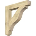 thumbnail image 1 of Ekena Millwork 6"W x 40"D x 40"H Funston Craftsman Rough Sawn Bracket, Douglas Fir, 1 of 4