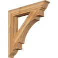 thumbnail image 1 of Ekena Millwork 6"W x 40"D x 40"H Merced Traditional Rough Sawn Bracket, Western Red Cedar, 1 of 4