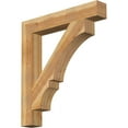 thumbnail image 1 of Ekena Millwork 6"W x 40"D x 44"H Balboa Block Rough Sawn Bracket, Western Red Cedar, 1 of 4