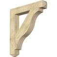 thumbnail image 1 of Ekena Millwork 6"W x 40"D x 44"H Funston Craftsman Rough Sawn Bracket, Douglas Fir, 1 of 4
