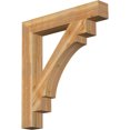 thumbnail image 1 of Ekena Millwork 6"W x 40"D x 44"H Merced Block Rough Sawn Bracket, Western Red Cedar, 1 of 4