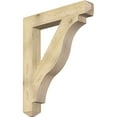 thumbnail image 1 of Ekena Millwork 6"W x 40"D x 48"H Funston Craftsman Rough Sawn Bracket, Douglas Fir, 1 of 4