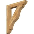 thumbnail image 1 of Ekena Millwork 6"W x 40"D x 48"H Funston Slat Rough Sawn Bracket, Western Red Cedar, 1 of 4