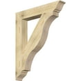 thumbnail image 1 of Ekena Millwork 6"W x 40"D x 48"H Funston Traditional Rough Sawn Bracket, Douglas Fir, 1 of 4