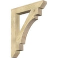 thumbnail image 1 of Ekena Millwork 6"W x 40"D x 48"H Merced Slat Rough Sawn Bracket, Douglas Fir, 1 of 4