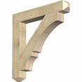 thumbnail image 1 of Ekena Millwork 6"W x 42"D x 42"H Balboa Craftsman Rough Sawn Bracket, Douglas Fir, 1 of 13