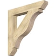 thumbnail image 1 of Ekena Millwork 6"W x 42"D x 42"H Funston Slat Rough Sawn Bracket, Douglas Fir, 1 of 4