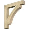thumbnail image 1 of Ekena Millwork 6"W x 42"D x 42"H Imperial Block Rough Sawn Bracket, Douglas Fir, 1 of 25