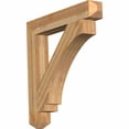 thumbnail image 1 of Ekena Millwork 6"W x 42"D x 42"H Imperial Craftsman Rough Sawn Bracket, Western Red Cedar, 1 of 13