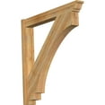 thumbnail image 1 of Ekena Millwork 6"W x 42"D x 42"H Imperial Rough Sawn Traditional Outlooker, Western Red Cedar, 1 of 4