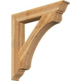 thumbnail image 1 of Ekena Millwork 6"W x 42"D x 42"H Legacy Traditional Rough Sawn Bracket, Western Red Cedar, 1 of 4