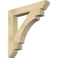 thumbnail image 1 of Ekena Millwork 6"W x 42"D x 42"H Merced Slat Rough Sawn Bracket, Douglas Fir, 1 of 4