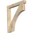 thumbnail image 1 of Ekena Millwork 6"W x 42"D x 42"H Westlake Rough Sawn Craftsman Outlooker, Douglas Fir, 1 of 4