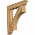 thumbnail image 1 of Ekena Millwork 6"W x 42"D x 42"H Westlake Traditional Rough Sawn Bracket, Western Red Cedar, 1 of 13