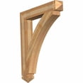 thumbnail image 1 of Ekena Millwork 6"W x 42"D x 48"H Thorton Arts & Crafts Rough Sawn Bracket, Western Red Cedar, 1 of 13