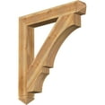 thumbnail image 1 of Ekena Millwork 6"W x 44"D x 48"H Balboa Arts & Crafts Rough Sawn Bracket, Western Red Cedar, 1 of 4