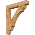 thumbnail image 1 of Ekena Millwork 6"W x 44"D x 48"H Olympic Craftsman Rough Sawn Bracket, Western Red Cedar, 1 of 4
