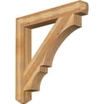 thumbnail image 1 of Ekena Millwork 6"W x 46"D x 46"H Balboa Craftsman Rough Sawn Bracket, Western Red Cedar, 1 of 4