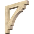 thumbnail image 1 of Ekena Millwork 6"W x 46"D x 46"H Merced Block Rough Sawn Bracket, Douglas Fir, 1 of 4