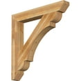 thumbnail image 1 of Ekena Millwork 6"W x 46"D x 46"H Olympic Slat Rough Sawn Bracket, Western Red Cedar, 1 of 4