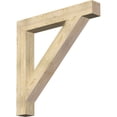 thumbnail image 1 of Ekena Millwork 6"W x 46"D x 46"H Traditional Block Rough Sawn Bracket, Douglas Fir, 1 of 4