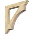 thumbnail image 1 of Ekena Millwork 6"W x 46"D x 46"H Westlake Traditional Rough Sawn Bracket, Douglas Fir, 1 of 4
