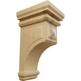 thumbnail image 1 of Ekena Millwork 6"W x 6 3/4"D x 12"H Large Woodruff Wood Corbel, Cherry, 1 of 4