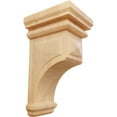 thumbnail image 1 of Ekena Millwork 6"W x 6 3/4"D x 12"H Large Woodruff Wood Corbel, Red Oak, 1 of 4