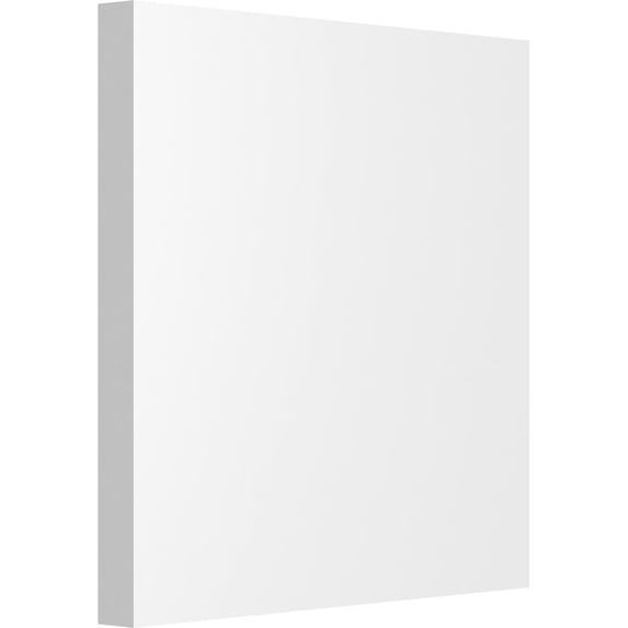 Ekena Millwork 6"W x 6"H x 1/2"P Standard Sedgwick Rosette with Square Edge