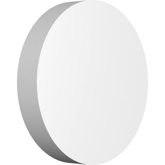 Ekena Millwork 6"W x 6"H x 1"P Standard Grayson Rosette with Square Edge