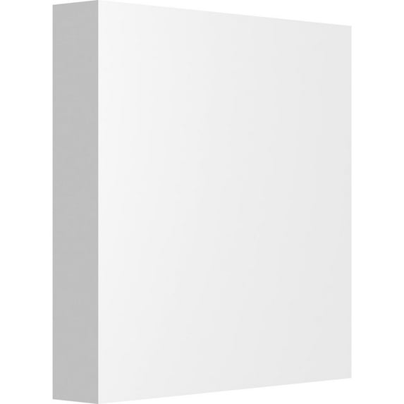 Ekena Millwork 6"W x 6"H x 1"P Standard Sedgwick Rosette with Square Edge