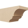 thumbnail image 1 of Ekena Millwork 6"W x 6"H x 12"L Asheboro Woodgrain TimberThane Rafter Tail, Primed Tan, 1 of 6