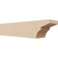 thumbnail image 1 of Ekena Millwork 6"W x 6"H x 28"L Monterey Woodgrain TimberThane Rafter Tail, Primed Tan, 1 of 6